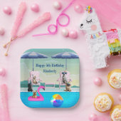 Hundepool-Party Pappteller (Party)