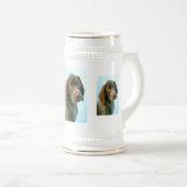 Hundeportrait Bierglas (VorderseiteRechts)