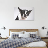 Hundeportrait Leinwanddruck (Insitu (Schlafzimmer))