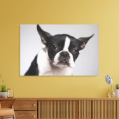 Hundeportrait Leinwanddruck (Insitu (Wohnzimmer))