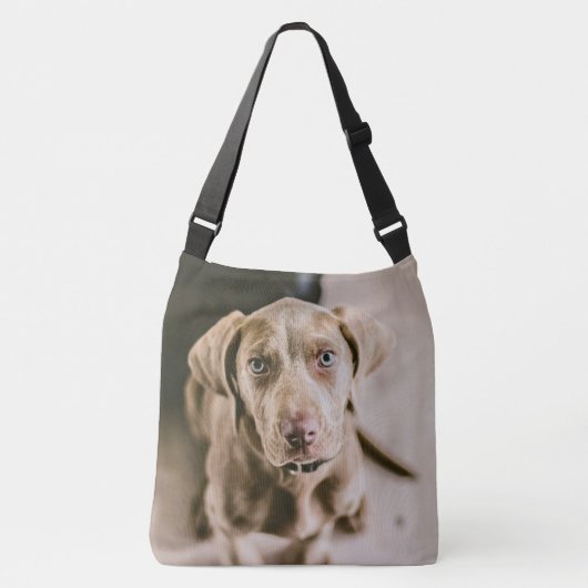 Hundeportrait Tragetaschen Mit Langen Trägern (Vorderseite)