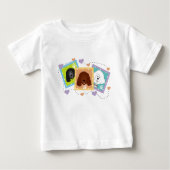 Hundeporträt-T-Shirts und Geschenke Baby T-shirt (Vorderseite)