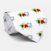 Hundeporträt-T-Shirts und Geschenke Krawatte (Gerollt)