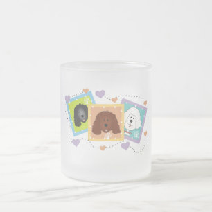 Hundeporträt-T-Shirts und Geschenke Mattglastasse