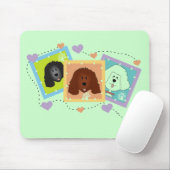 Hundeporträt-T-Shirts und Geschenke Mousepad (Mit Mouse)