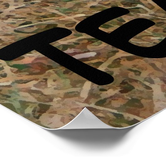 Hundeposter Poster (Ecke)