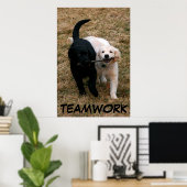 Hundeposter Poster (Heimbüro)