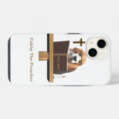 Hundeprediger iPhone Hülle (Rückseite (Horizontal))