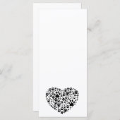 Hundepuhen, Welpenpfoten, Tierpaws, Herz, Haustier (Vorne/Hinten)