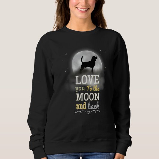 Hunderasse Beagle Sweatshirt (Vorderseite)