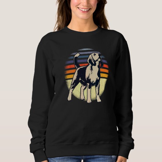 Hunderasse Beagle Sweatshirt (Vorderseite)