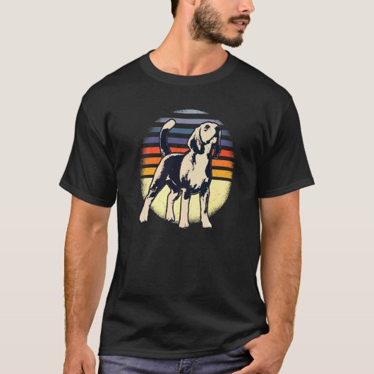 Hunderasse Beagle T-Shirt (Vorderseite)