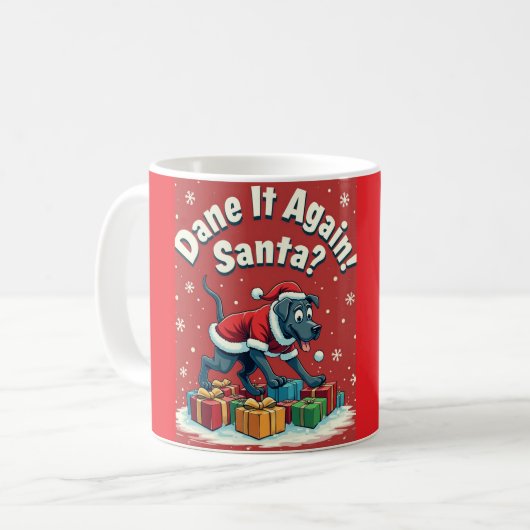 Hunderasse Deutsche Dogge Kaffeetasse (Vorderseite Links)