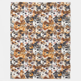 Hunderassen Fleecedecke