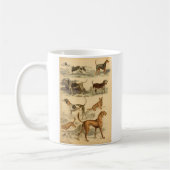 Hunderassen Kaffeetasse (Links)