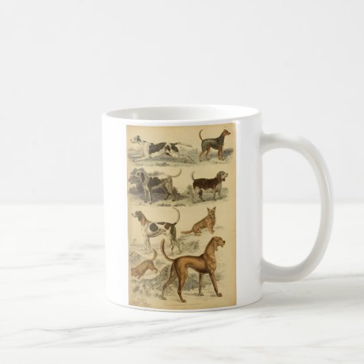 Hunderassen Kaffeetasse (Rechts)