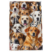 Hunderassen Mittlere Geschenktüte (Vorderseite)