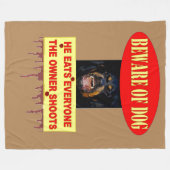 HUNDERBEWAHRUNG FLEECEDECKE (Vorderseite (Horizontal))