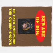 HUNDERBEWAHRUNG FLEECEDECKE (Vorderseite (Horizontal))