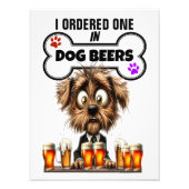 HUNDERBIER FOTODRUCK (Vorne)