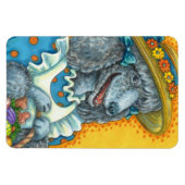 HUNDERBISKUTEN UND OSTEREISBASKET, NIEDLICHES PODL MAGNET (Horizontal)