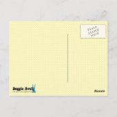 Hunderegeln für Stress Postkarte (Rückseite)