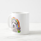 Hunderegenbogen Kaffeetasse (Vorderseite Links)