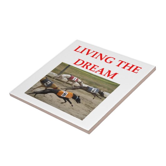 Hunderennen Fliese (Seite)