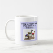 Hunderennensprichwort Kaffeetasse (Links)