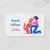 Hunderettung Visitenkarte (Vorderseite)