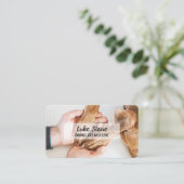 Hunderettungsitz Visitenkarte (Stehend Vorderseite)