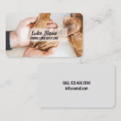 Hunderettungsitz Visitenkarte (Vorne/Hinten)