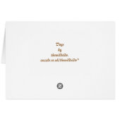 HUNDERKARTE (Rückseite Horizontal)