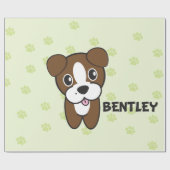 Hunderockets Cartoons™ - Bentley Geschenkpapier (Flach)