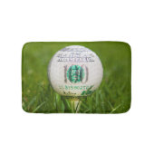 Hundert Dollar Golf Ball Badematte (Vorderseite)
