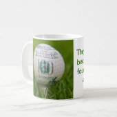 Hundert Dollar Spiel Kaffeetasse (Vorderseite Links)