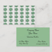 Hundert Dollarschein-Visitenkarte Visitenkarte (Vorne/Hinten)