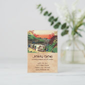 Hundert Gedichte erklärt durch die Visitenkarte (Stehend Vorderseite)