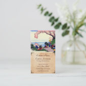 Hundert Gedichte erklärt durch die Visitenkarte (Stehend Vorderseite)