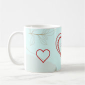 Hundert Herzen, Kaffeetasse (Links)