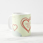 Hundert Herzen, Kaffeetasse (Vorderseite Links)