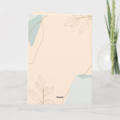 Hundert Herzen, Valentin Karte (Rückseite)