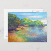 Hundert Inseln, Philippinen Postkarte (Vorne/Hinten)