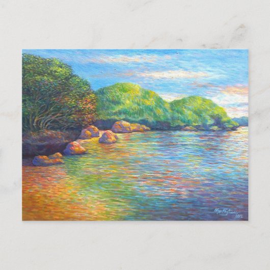 Hundert Inseln, Philippinen Postkarte (Vorderseite)