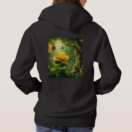 Hundert Jahre Einsamkeit Hoodie (Rückseite)