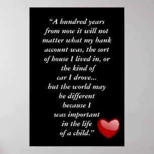 Hundert Jahre Poster