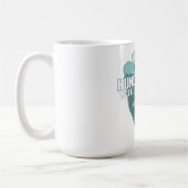 Hundert-Kilometer-Wildnis (Arrowhead T) Kaffeetasse (Links)