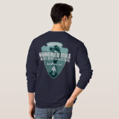 Hundert-Kilometer-Wildnis (Arrowhead T) T-Shirt (Schwarz voll)