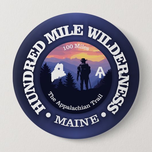 Hunderte Mile Wilderness (rd2) Button (Vorderseite)