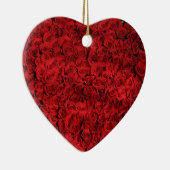 Hunderte schöne Rote Rosen Keramikornament (Rechts)